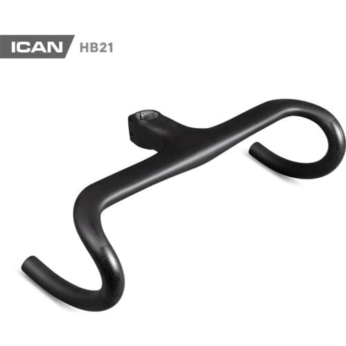 Aero Carbon Integrated Handlebar All Internal Routing 400/420/440mm Stem Length 90/100/110 for Road Disc Brake Bike