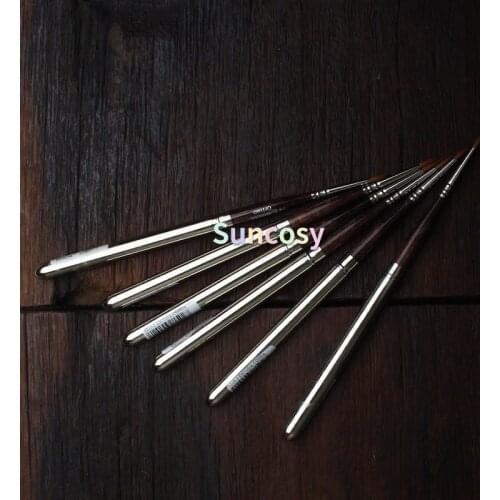 Escoda Brush 1215 OPTIMO Travel Watercolor Brush, Kolinsky-Tajmyr Sable Travel Brush, Art supplies