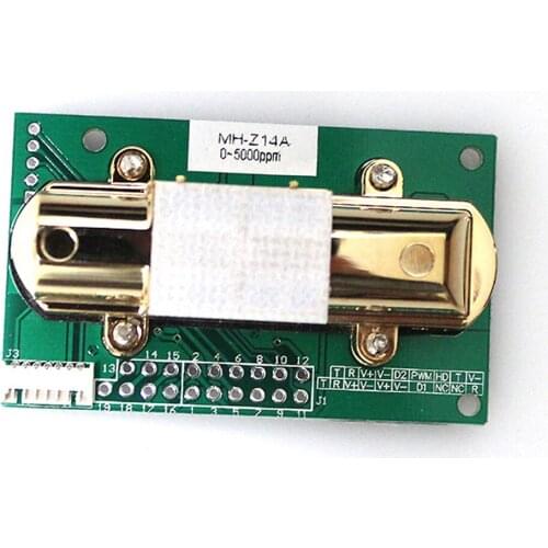 Replacement MH-Z14A PWM Analog Output 0-5000PPM CO2 Sensor Module Mini Infrared Carbon Dioxide Sensor Module DC 4-6V