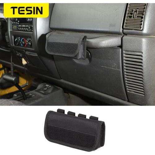 TESIN Stowing Tidying for Jeep Wrangler Car Seat Storage Bag for Jeep Wrangler TJ JK JL JT Universal Accessories