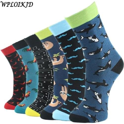 Мужские подарочные носки WPLOIKJD China At AliExpress