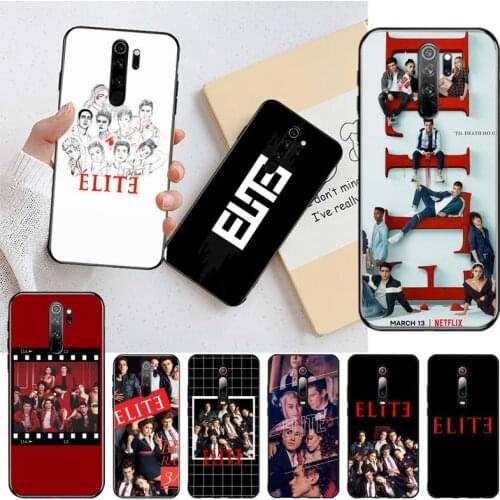 YJZFDYRM Spanish TV series Elite DIY phone Case cover Shell for Redmi Note 9 8 8T 8A 7 6 6A Go Pro Max Redmi 9 K20