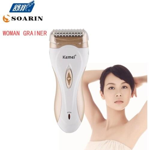 KEIMEI Epilator Women Lady Shaver Hair Removal Golden Bikini Body Underarm Epilateur Electrique Femme Bikinis Body epilasyon