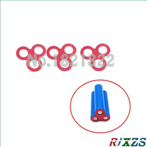 10pcs/alot 18650 3s insulating PAD battery protection PAD single pad