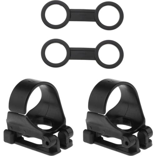 4pcs Scuba Dive Snorkel Holder Strap Clip Attachment Gear Retainer Lock Buckles