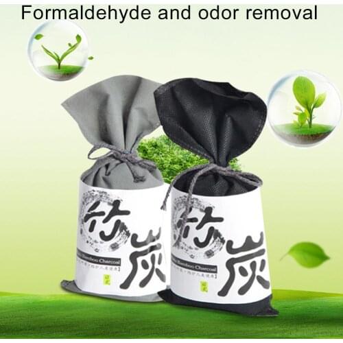 5Pcs Home Car Charcoal Bag Activated Carbon Air Freshener Odor Remove Deodorant