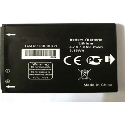 CAB3120000C1 battery for CAB3122001C1 Alcatel One Touch 385 510 602 710 710A 710D 768 806 807 810 810D mobile phone