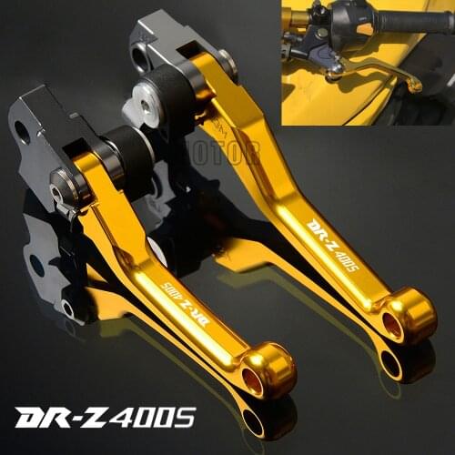 For Suzuki DRZ400S 2000-2017 DRZ 400S 400 S CNC Aluminum Motorcycle DirtBike Dirt Pit Bike Motocross Pivot Brake Clutch Levers