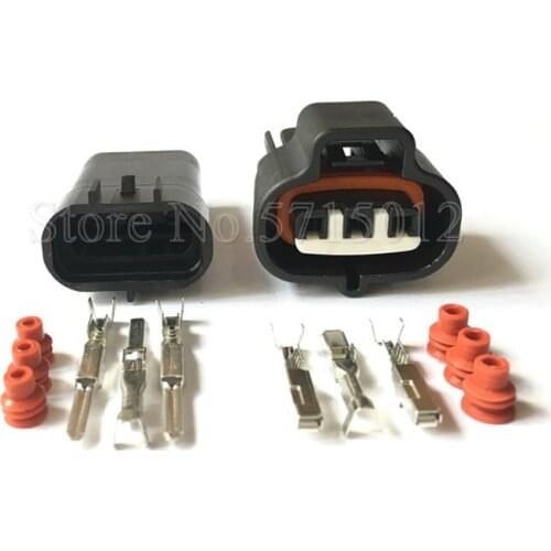 3 Hole Automotive Connectors 6189-0099 For VSS Toyota 1JZ 2JZ Map Sensor 90980-10841 Vacuum Turbo Pressure Connector LX13