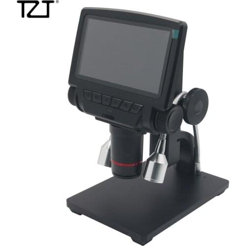 TZT 5 Inch Screen HDMI-Compatible Digital Microscope USB Microscope ADSM301 for PCB Repair Tool