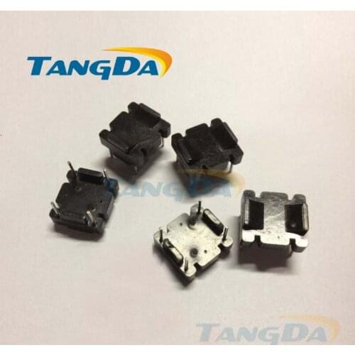 Tangda bobbin base holder 15*16 mm 2+2p transformer Common mode Choke Ferrite bead Inductor phenolic Ferrite cores skeleton