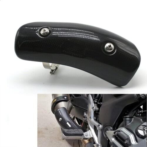 For BMW S1000 R S1000RR 2017 S1000XR 2016 2017 HP4 Motorcycle Exhaust Muffler Covers Middle Pipe Connect Heat Shield Cover Guard