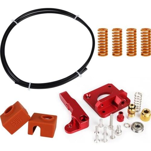 Ender-3 CR-10 MK8 upgrade Extruder kit Aluminum Bowden 1.75mm Springs PETG tube MK9 silicone Sock for Ender 3 CR10 printer parts