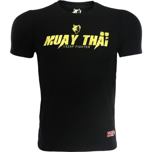 VSZAP mma shirts pattern training Boxing jerseys muay thai jiu jitsu t shirt mma clothing king boxing sauna suit mma compression