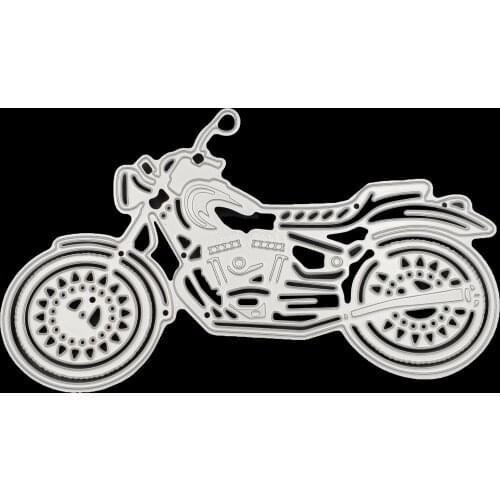 Metal motorcycle paper die cutting dies for Scrapbooking/DIY Easter wedding Halloween Easter card