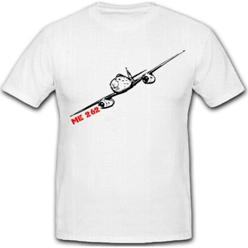 Me 262 Airplane Aviator Air Force WW MILITARY GERMAN ARMY Men T SHIRT