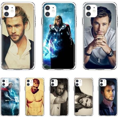 Soft Silicone Case For Xiaomi poco X3 nfc F2 Pro M3 Mi 5X 6X Max Mix 1 2 2S 3 Mi5 Mi6 Mi3 Mi4 Men-Chris-Hemsworth-Avengers-Thor