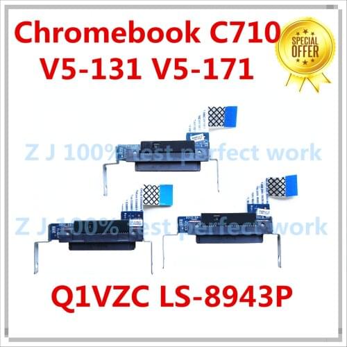 Original For Acer Chromebook C710 V5-131 V5-171 Laptop HDD CONNECTOR BOARD W/ CABLE Q1VZC LS-8943P 100% Tested Fast Ship