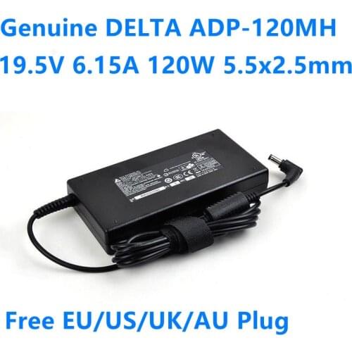 Genuine 19.5V 6.15A 120W 5.5x2.5mm DELTA ADP-120MH D A12-120P1A AC Adapter For MSI GS70 GP60 GP62 GL62 GL72 GE72 Gaming Notebook
