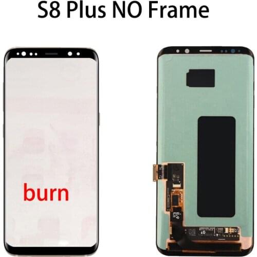 100% ORIGINAL SUPER AMOLED defect S8plus LCD for SAMSUNG Galaxy S8 plus G955 G955F Display with Touch Screen Digitizer Assembly