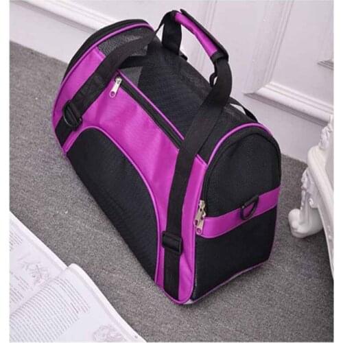 Fine joy Pet Dog Travel Carriers Soft Portable Bags For Dogs Cats Outdoor Dog Carrier Pet supplies 3 Colors 3 Size