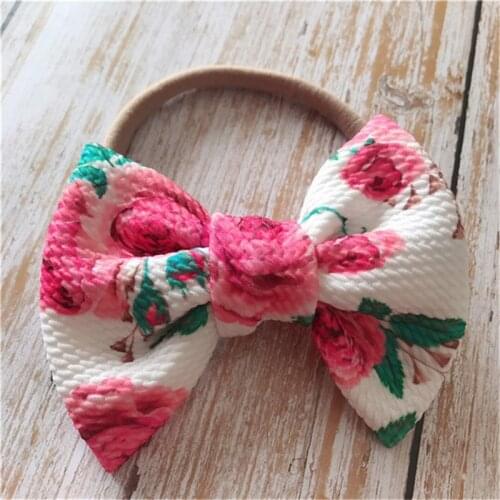 Baby Girls Headband Bow Knot Head Bandage Kids Toddlers Headwear Hair Band Infant baby hair accessories
