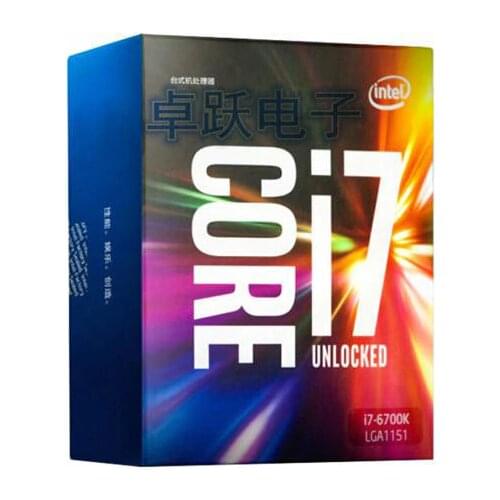 Free shipping Intel NEW i7-6700K Intel Core i7 6700K sixth generation CPU LGA1151 boxed processor