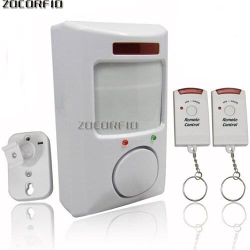 Free shipping Wireless remote control Infrared induction Home Office Doors /Windows Security Entry Burglar Contact Alarm System