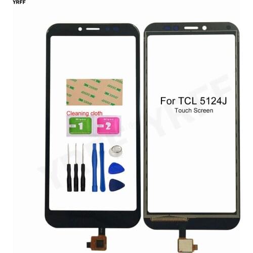 Tested Touch Screen For TCL L10 5124J Sc9863a Front Glass Lens Sensor Digitizer Touch Panel Sensor Replacement Part