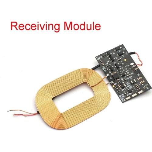 5W Qi Wireless Charging Standard Universal Wireless Charger Receiver Module Pure Copper Coil Circuit Board Charging for CellPhon