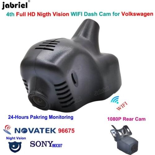 Full HD WIFI 24H Dash Camera Car Dvr for Volkswagen vw golf Polo Tiguan Passat Touran Jetta Arteon Touareg Multivan Magotan EOS