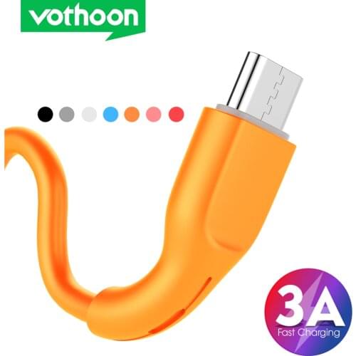 Vothoon Micro USB Cable 3A Fast Charging USB Data Cable For Samsung S7 HTC LG Android Tablet Mobile Phone Charging Cable Wire