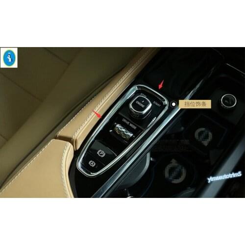 Yimaautotrims Auto Accessory Gear Shifter Box Decoration Molding Interior Cover Trim Fit For Volvo XC90 2016 2017 2018 2019 ABS