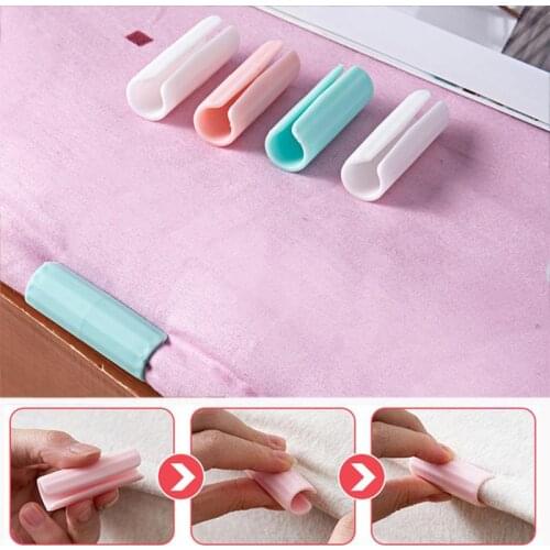 12pcs BedSheet clip plastic non-slip clip quilt bed cover clip buckle bed sheet holder bed cover sofa non-slip drop quilt