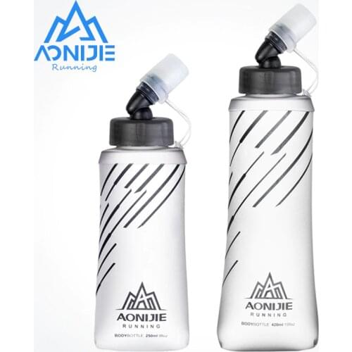 AONIJIE SD21 Soft Flask Collapsible Water Bottle Water Bladder For Hydration Pack Vest Running Marathon Cycling Trail Hiking