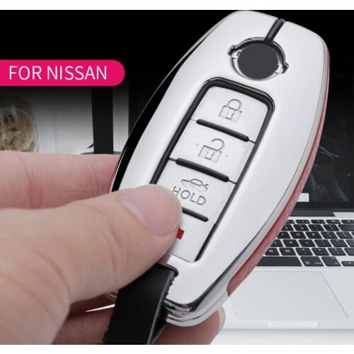 Car Key Cover Car Key Case Shell For Infiniti For Nissan Qashqai J10J11 X-Trail T31T32 Kicks Tiida Pathfinder Murano Note Juke