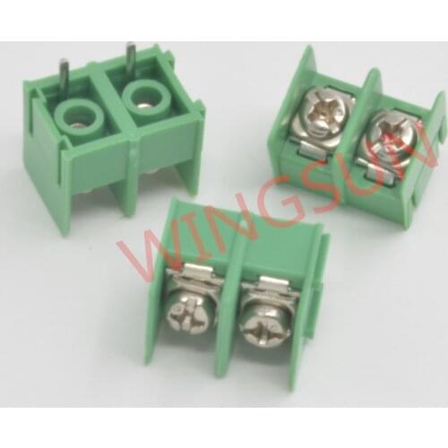 KF7.62-2P terminal connector pin can be spliced 2P green 7.62mm