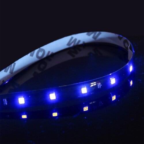 2PC 15 LEDs 30cm 1210 SMD LED Strip Light Flexible 12V Car Decor Waterproof Interior Accessories Ornaments Auto Decorative