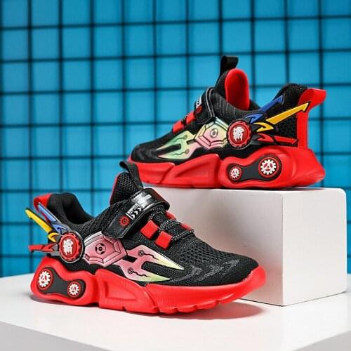 Spring Summer Children Sneakers Boys Casual Breathable Fashion Shoes Baby Sports Running Tennis Shoes Cartoons Kids Zapatillas