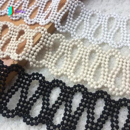 5M Free Shipping 6cm Width Encryption Can Through Ribbon Chain Lace Hollow Webbing DIY Hair Clothes Decorate Accessories A0144L