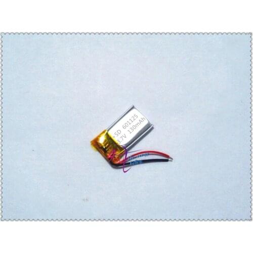 No. 601125 130MAH lithium polymer batteries, lithium batteries