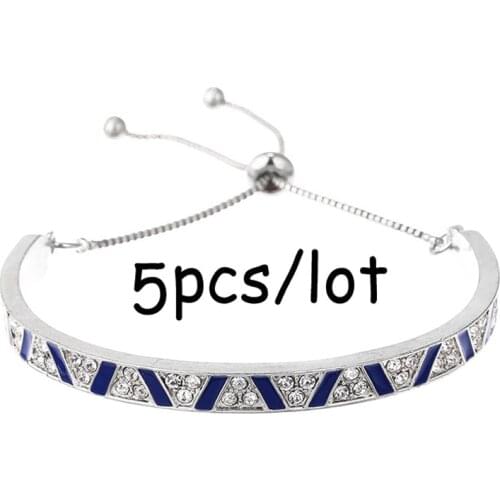 Boosbiy New Design Summer Style Gold Bracelet With Shine Exotic Stones & Stripes Europe Brand Bracelet For Women DIY Jewelry