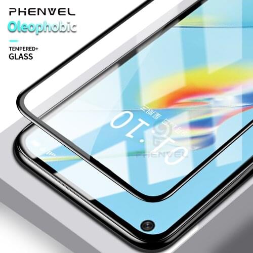 Oleophobic Glass For OPPO A52 A53 A53S A5 2020 A54 A55 5G Anti Explosion Tempered Glass Screen Protector