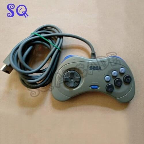 2021 game console ss interface Saturn-wired-gamepad-black sega saturn controller