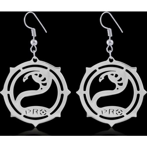 Escape from Tarkov Drop Earrings Snake Shape Handmade Dangle Earrings Hook Earrings For Women Girls Cosplay Jewelry Gift