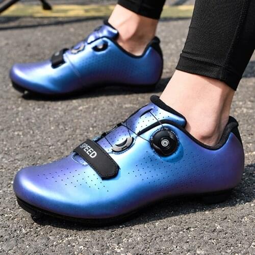 New Listing Professional Cycling Shoes Men MTB Cycling Shoes Self-locking Outdoor Cycling Sports Shoe SPD Road Bike Shoes Unisex