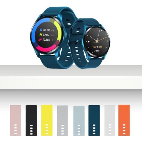Silicone Strap For Ticwatch Pro 2020 4G Correa For Samsung Galaxy Watch 3 45MM/41MM Smart Wristband Sports Replaceable Bracelet