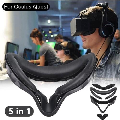 Vr Glasses Face Cushion Anti-leakage Smart Glasses Nose Pad Goggles Anti-dirt Protector for Oculus Quest Accessories