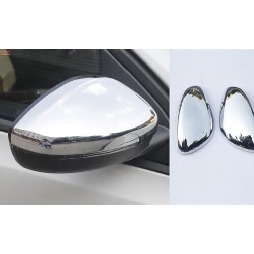 For Peugeot 308 2012-2018 High-quality ABS Chrome Rearview mirror cover Anti-Rub protection Decoration Car styling