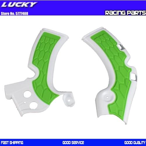Motorcycle X-Grip Frame Protector Guard Cover new PP plastic Protection For Kawasaki KX 450F 2009-2018 Dirt Bike MX Motocross